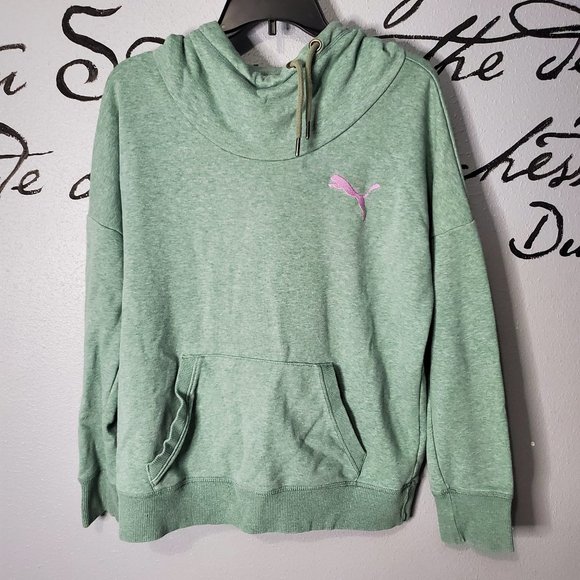 Puma Ladies' Womens Refresh Hoodie Green, M - Picture 2 of 5